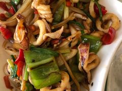 酱爆鱿鱼-覃记海鲜美食餐厅