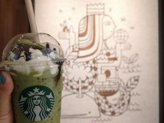 抹茶可可碎片星冰乐-星巴克(凯德晶萃店)
