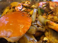 香辣蟹炒菜-秦记香辣蟹(松榆里店)