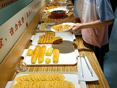 自助取餐区-感恩心素食馆(百世广场店)
