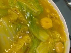 红花汁白菜栗子-陆壹捌餐厅(五大道店)