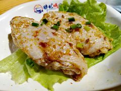 蒜香鸡翅中-胖记烤肉(江汉路店)