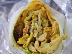 素卷馍加把子肉和卤蛋-安徽阜阳卷馍(西单店)