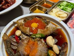 -草家酱蟹炭火烤肉店(珲春南路一店)