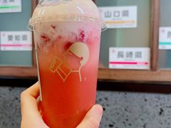 雪山莓莓桂花冻-喜茶(北京五棵松华熙店)