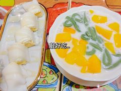 黄金孖宝绿茶拉面-甜心妈妈·榴莲星级糖水(北京路总店)