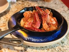 火焰橄榄油爆虾-BROWNSTONE布朗石西班牙餐厅(富城店)