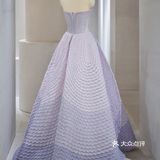 人鱼姬渐变礼服