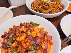 虾爆牛蛙面-寻裕记·现炒浇头面(人民广场店)