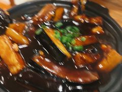 鱼香茄子煲-建国328小馆