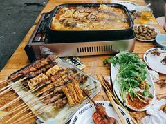 -東豫狼鲜货烧烤. 碳火烤鱼. 小龙虾(上海首店)