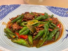 杭椒牛肉-小竹林农庄