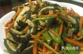 Bull's Tripe Stir-fried with Perilla