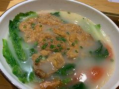 蔬菜煎蛋汤-赤宴·川菜(玉林店)