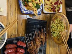 -长青菠菜面·烧烤