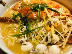 膏蟹拌面-十面欢腾·海鲜面·台式Bistro(长乐路店)