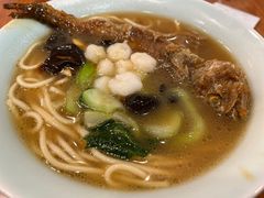 虾仁黄鱼面-奎元馆.百年奎元.非遗传承(西湖边的解放路店)