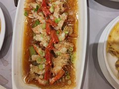 丝瓜蒜茸开片草虾-金时代顺风大酒店(瑞虹路店)
