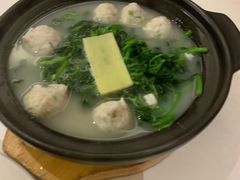 西洋菜煲鲮鱼丸-维园悦谱·海派家常菜(乌鲁木齐南路店)