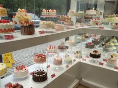 面包甜点陈列柜-味多美蛋糕(静安庄店)