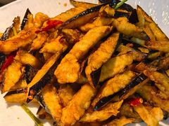 老青岛风味茄条-船歌·鱼水饺青岛菜(恒隆广场店)