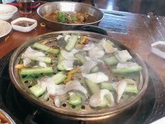 无骨鱼蒸胜瓜-阿多私房菜(顺德店)
