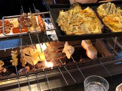 -長壹旋转烤吧 农家鸡火锅