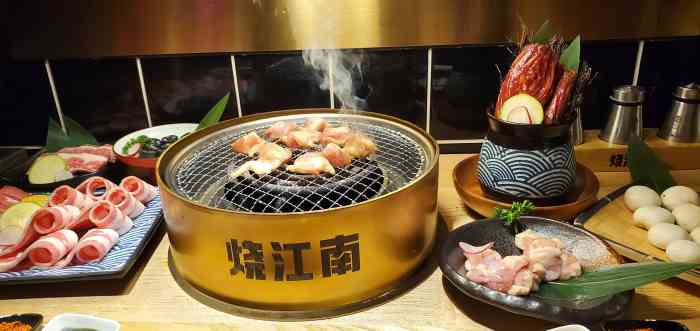 烧江南烤肉(成都太古里店)-"今天和朋友一起去吃这家烤肉,幸好我们来.