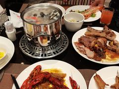 -美食汇海鲜自助餐厅·小龙虾烧烤(富力万达文华酒店)