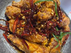 甜辣蒜香鸡翅-即墨老公社·海肠捞饭大王(古城店)
