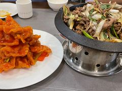 焦炒牛肉-烤肉宛饭庄(北新桥店)