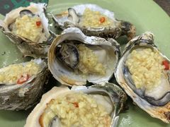 碳烤蒜蓉生蚝-贞姨美食·老字号海鲜大排档