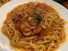 拿波里风情香肠培根意大利面-玛格萝妮比萨屋(陆家浜路店)