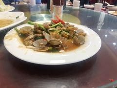 姜葱炒花甲-皓景海鲜·地标美食(双月湾店)