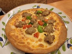 萨莉亚牛肉pizza-萨莉亚意式餐厅(人和印象万家店)