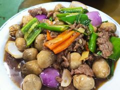草菇炒牛肉-奇香楼(五眼桥横街店)