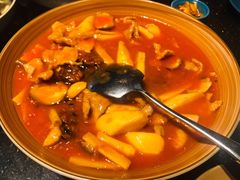 番茄锅巴肉片-华豫川酒家(双子塔店)