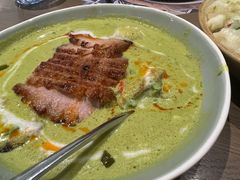 青咖喱猪颈肉-CHINCHIN 青青·泰国料理(万象食家店)