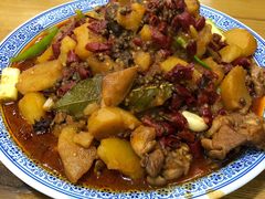 优质鸡腿肉大盘鸡-福顺祥大盘鸡(临潼店)