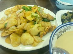 白蟹炒年糕-阿马蛋汤·宁波小海鲜(总店)