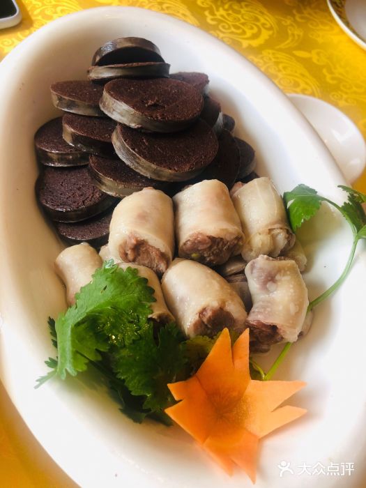 德乐海蒙餐精品血肉肠拼盘图片