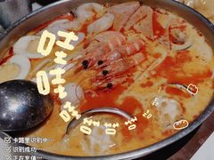 全靠食材的叻沙海鲜锅-星怡会·新加坡新美食(苏州中心店)