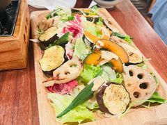 素烤时蔬沙拉-铃木食堂(北新桥店)