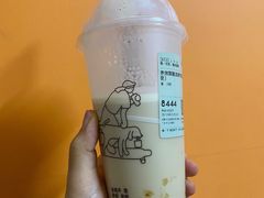 烤黑糖波波牛乳-喜茶(广州北京路惠福东店)