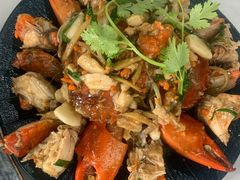 葱姜炒蟹-阿尔法海鲜排档(爱琴海店)
