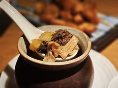 羊肚菌竹荪野菌汤-庆春朴门