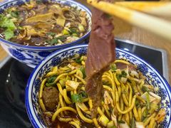 牛肉丸子面特色面-白老三牛肉丸子面(平阳广场店)