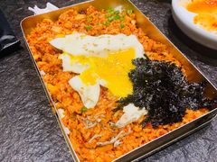 辣白菜拌饭-味家烤肉烤鳗鱼牛排(西塔旗舰店)