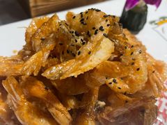 酥皮烹炸虾-老浒记烤鸭-北京菜(琉璃厂店)
