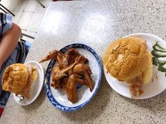 猪扒蛋菠萝包-沙溪兄茶餐厅